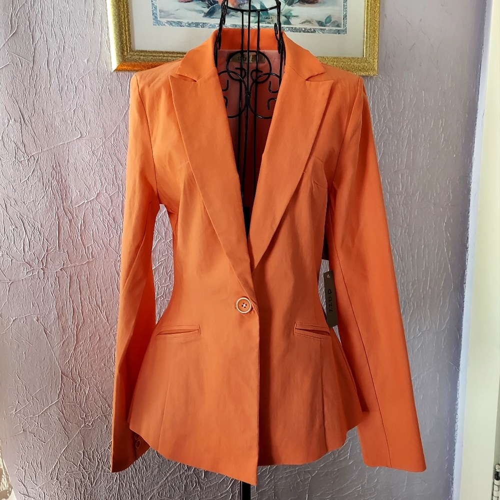 Orange Women's Blazer